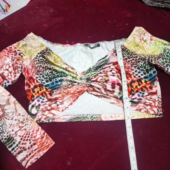 Snakeskin & Leopard Print Halter Top & Skirt outfit - Picture 5 of 15